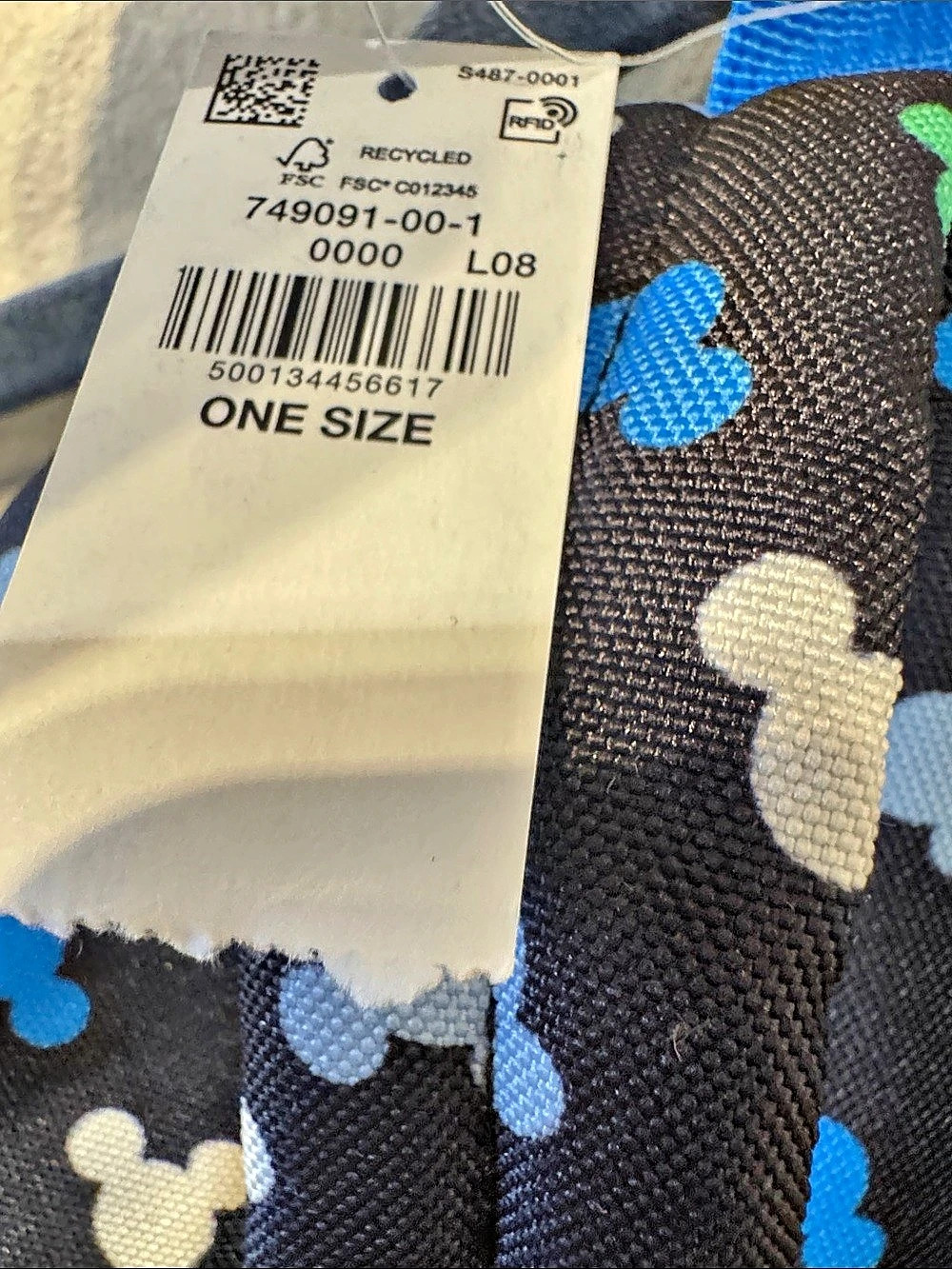 Old Navy x Disney Mickey Mouse backpack new with tags unisex utility academia - Picture 4 of 11